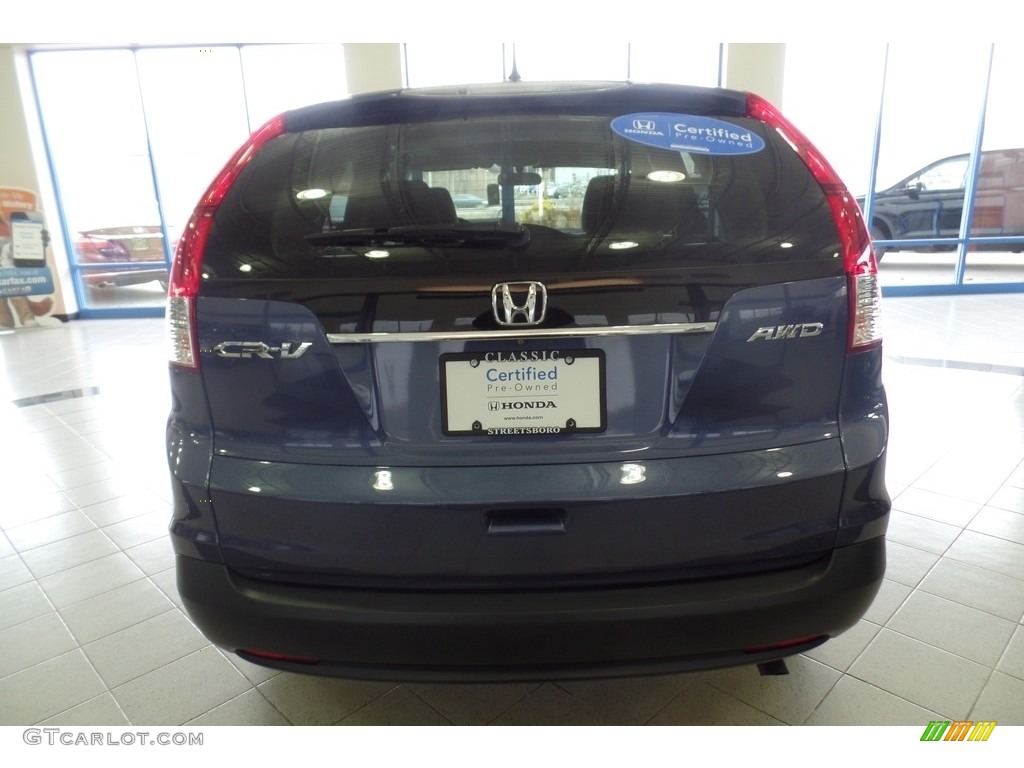 2014 CR-V EX AWD - Twilight Blue Metallic / Gray photo #12