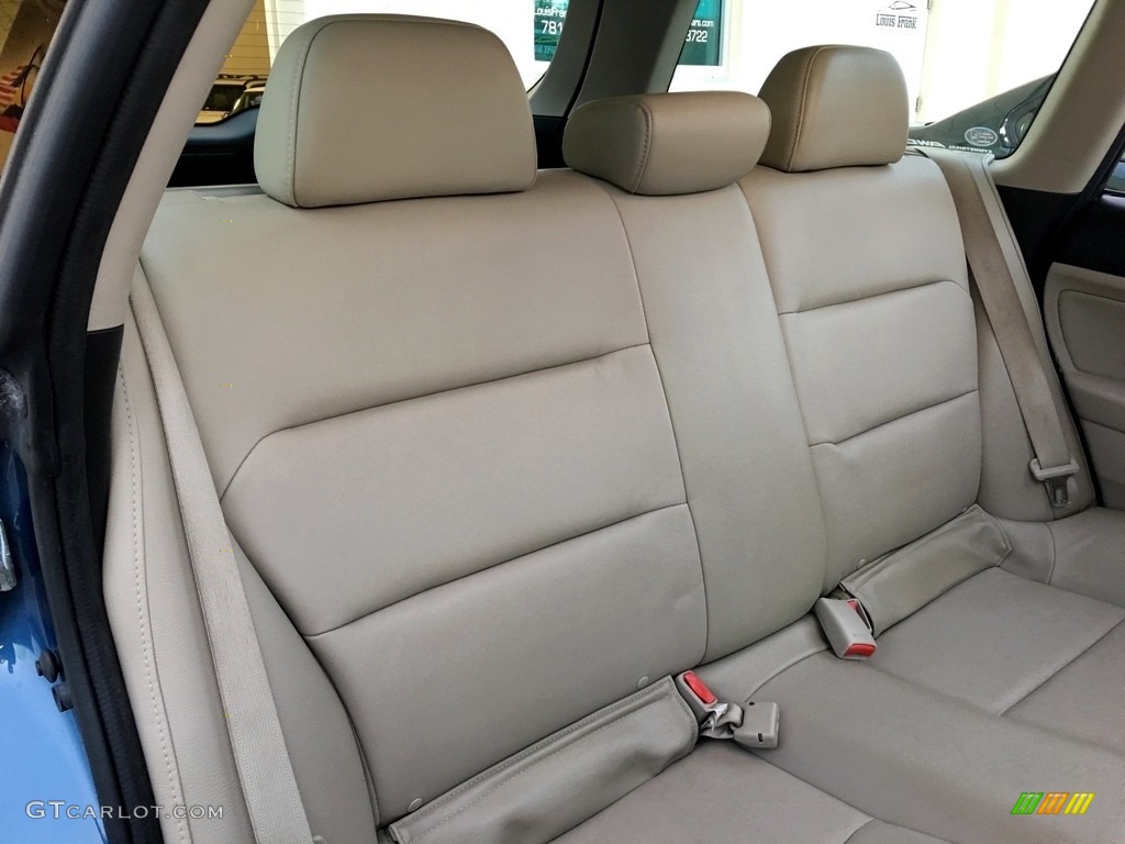 2008 Outback 2.5i Limited Wagon - Newport Blue Pearl / Warm Ivory photo #54