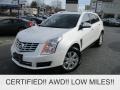 2014 Platinum Ice Tricoat Cadillac SRX Luxury AWD  photo #1