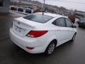 Century White - Accent SE Sedan Photo No. 7