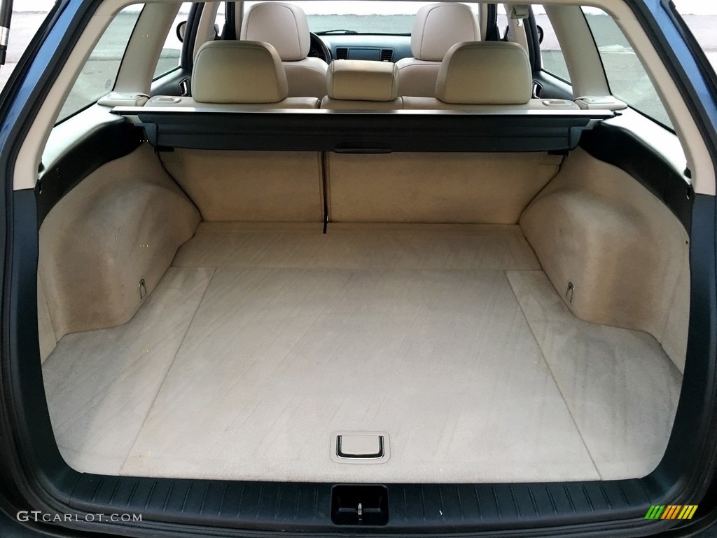 2008 Outback 2.5i Limited Wagon - Newport Blue Pearl / Warm Ivory photo #90