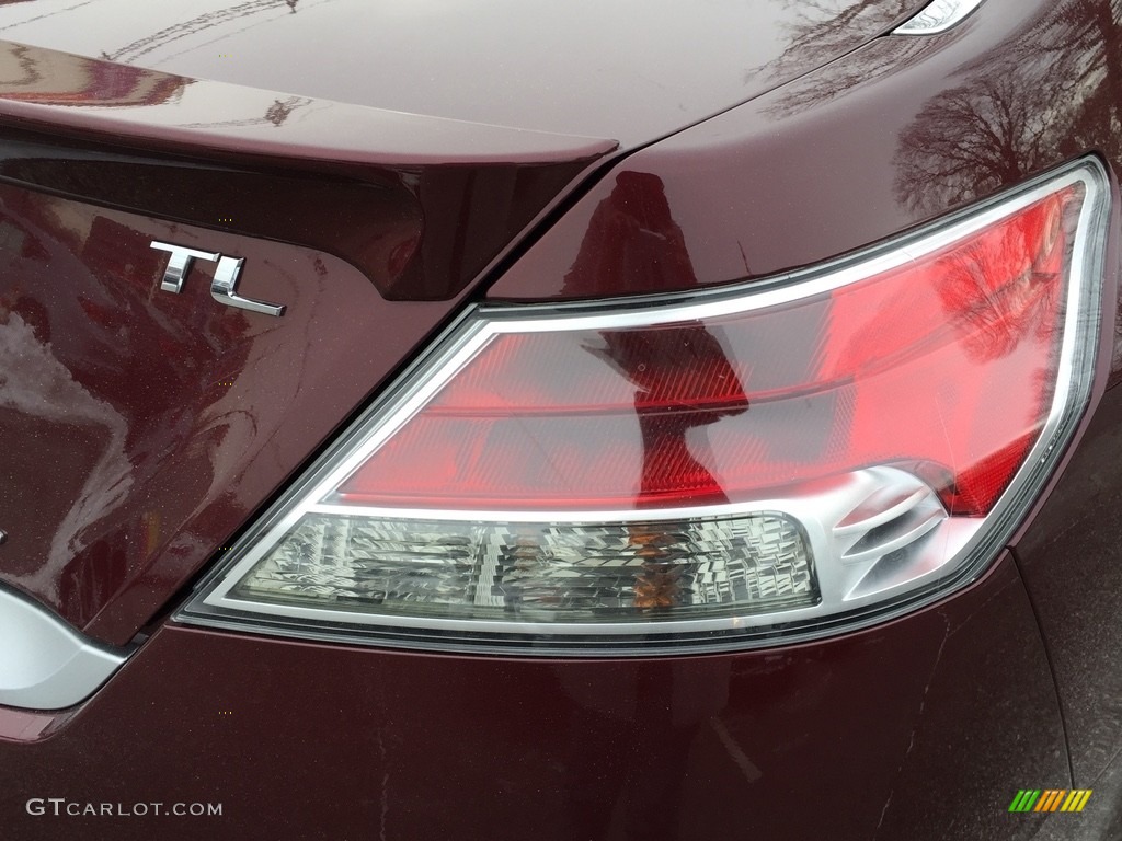 2010 TL 3.7 SH-AWD Technology - Basque Red Pearl / Taupe photo #22
