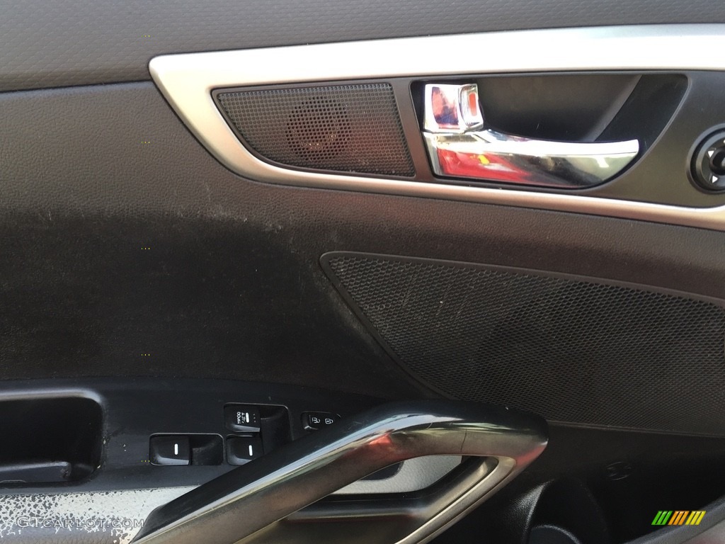 2012 Veloster  - Boston Red / Gray photo #8
