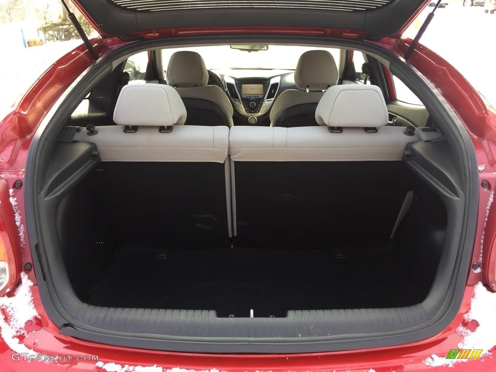 2012 Veloster  - Boston Red / Gray photo #19