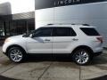 White Platinum Tri-Coat - Explorer Limited 4WD Photo No. 2