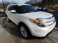 White Platinum Tri-Coat - Explorer Limited 4WD Photo No. 8