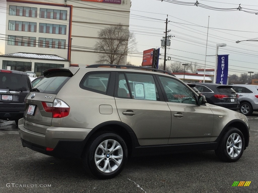 2010 X3 xDrive30i - Platinum Bronze Metallic / Sand Beige photo #3