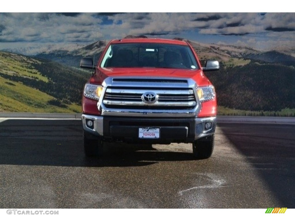 2017 Tundra SR5 Double Cab 4x4 - Barcelona Red Metallic / Graphite photo #2