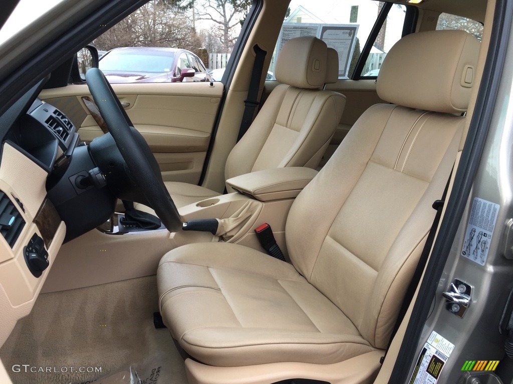 2010 X3 xDrive30i - Platinum Bronze Metallic / Sand Beige photo #13