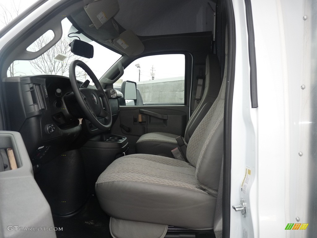Pewter Interior 2017 GMC Savana Cutaway 3500 Commercial Utility Truck Photo #118038249