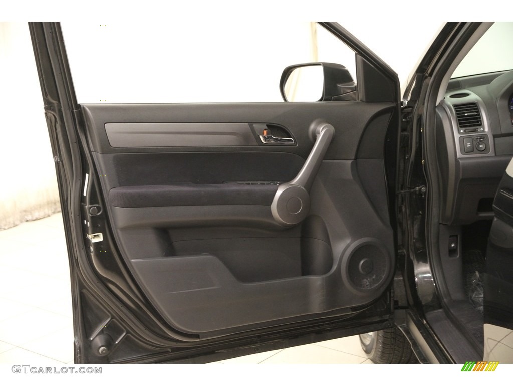 2009 CR-V EX 4WD - Crystal Black Pearl / Black photo #4