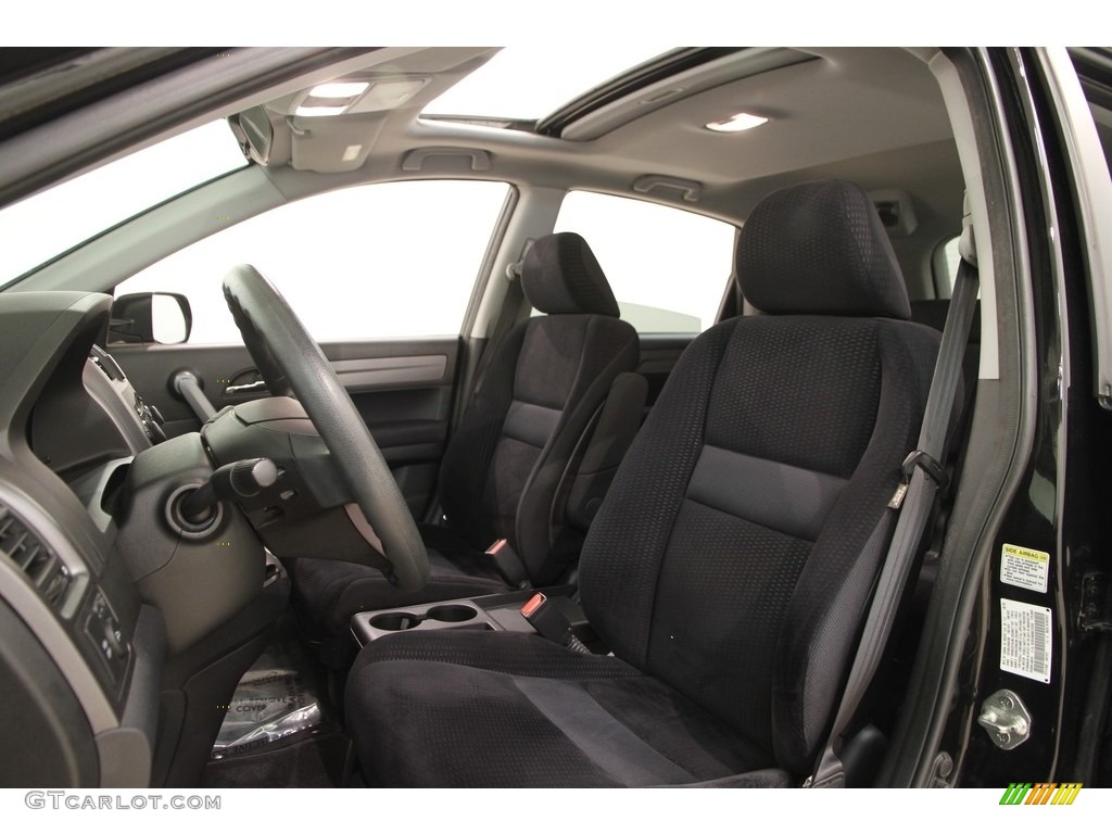 2009 CR-V EX 4WD - Crystal Black Pearl / Black photo #5