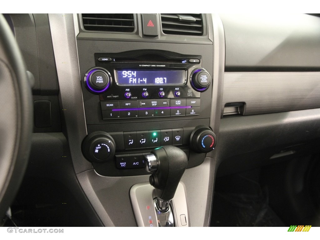 2009 CR-V EX 4WD - Crystal Black Pearl / Black photo #8