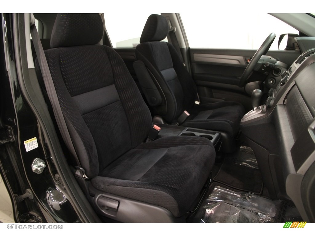 2009 CR-V EX 4WD - Crystal Black Pearl / Black photo #10