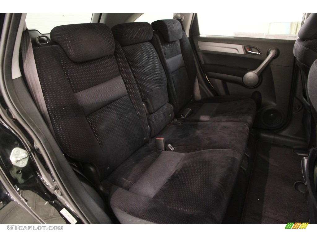 2009 CR-V EX 4WD - Crystal Black Pearl / Black photo #11