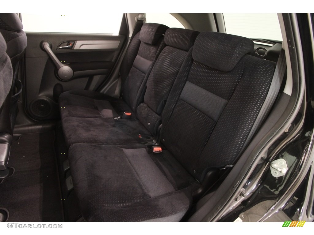 2009 CR-V EX 4WD - Crystal Black Pearl / Black photo #12