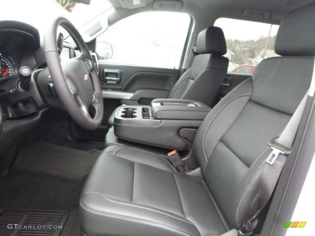 2017 Silverado 1500 LT Crew Cab 4x4 - Iridescent Pearl Tricoat / Jet Black photo #14