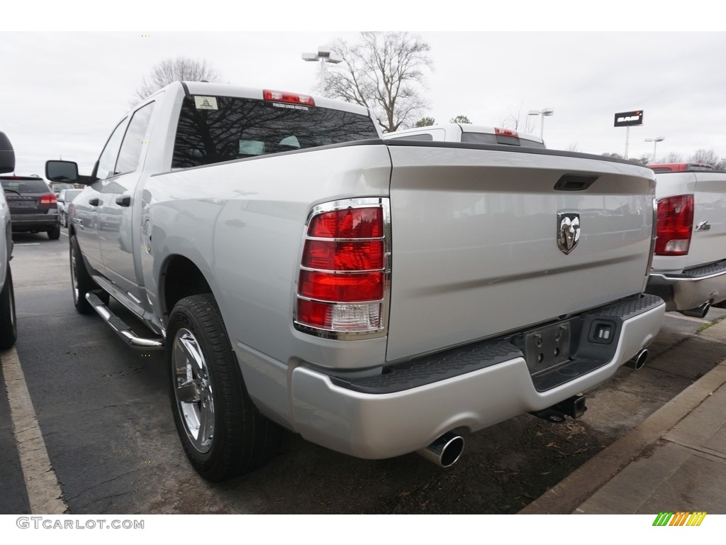 2014 1500 Express Crew Cab - Bright Silver Metallic / Black/Diesel Gray photo #2