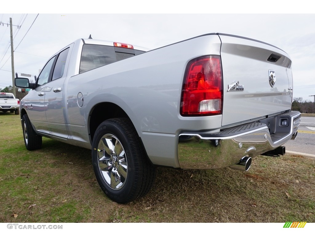 2017 1500 Big Horn Quad Cab 4x4 - Bright Silver Metallic / Black/Diesel Gray photo #2