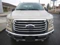 2017 White Gold Ford F150 XLT SuperCab 4x4  photo #2