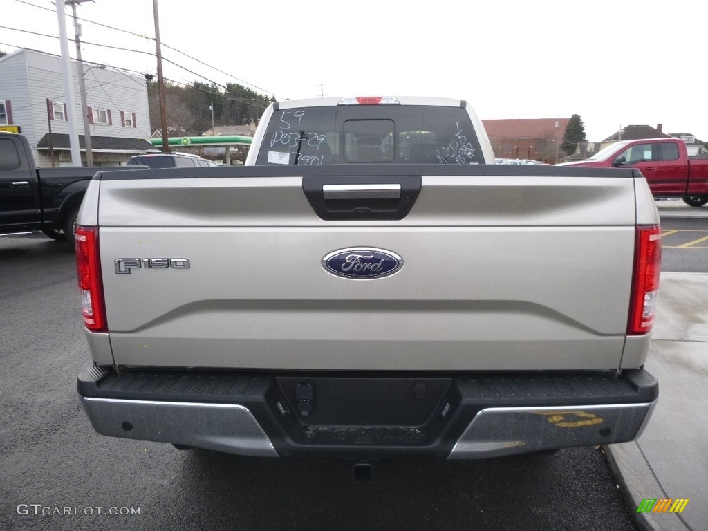 2017 F150 XLT SuperCab 4x4 - White Gold / Light Camel photo #6