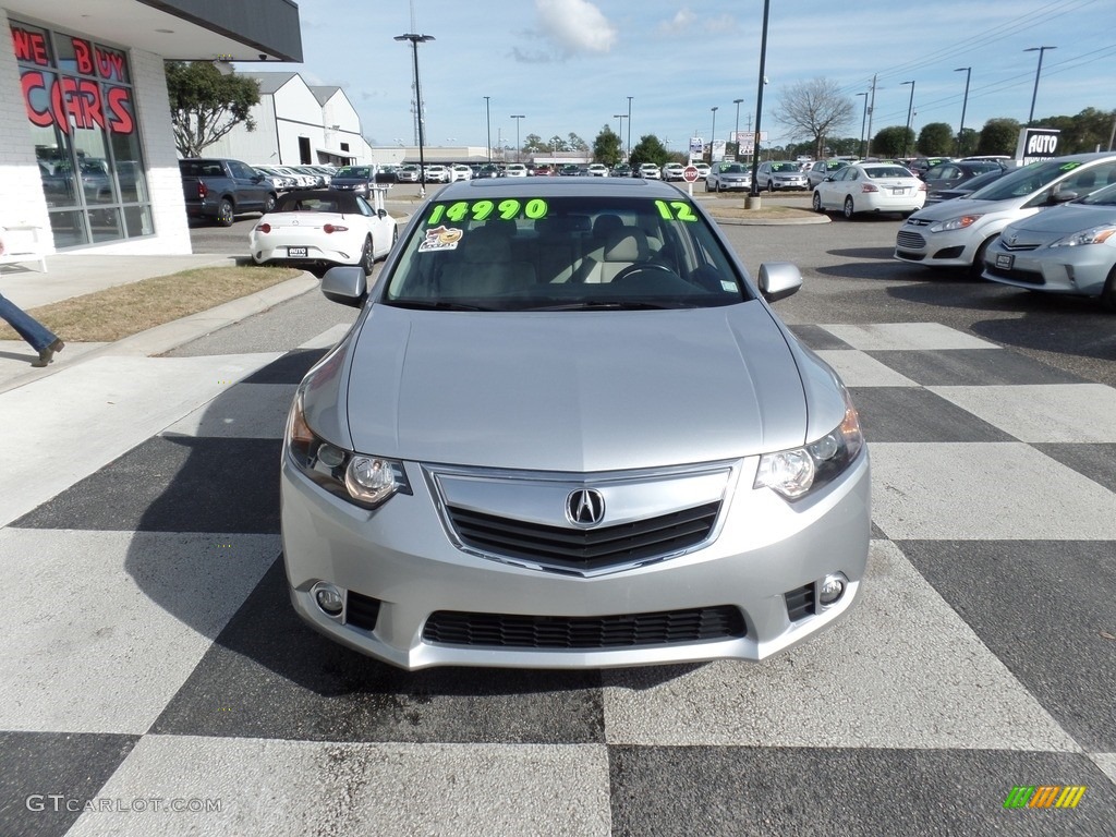 2012 TSX Sedan - Forged Silver Metallic / Taupe photo #2