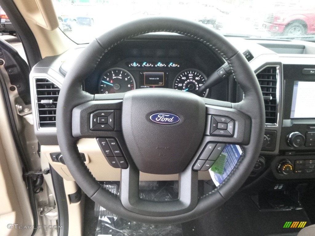 2017 F150 XLT SuperCab 4x4 - White Gold / Light Camel photo #15