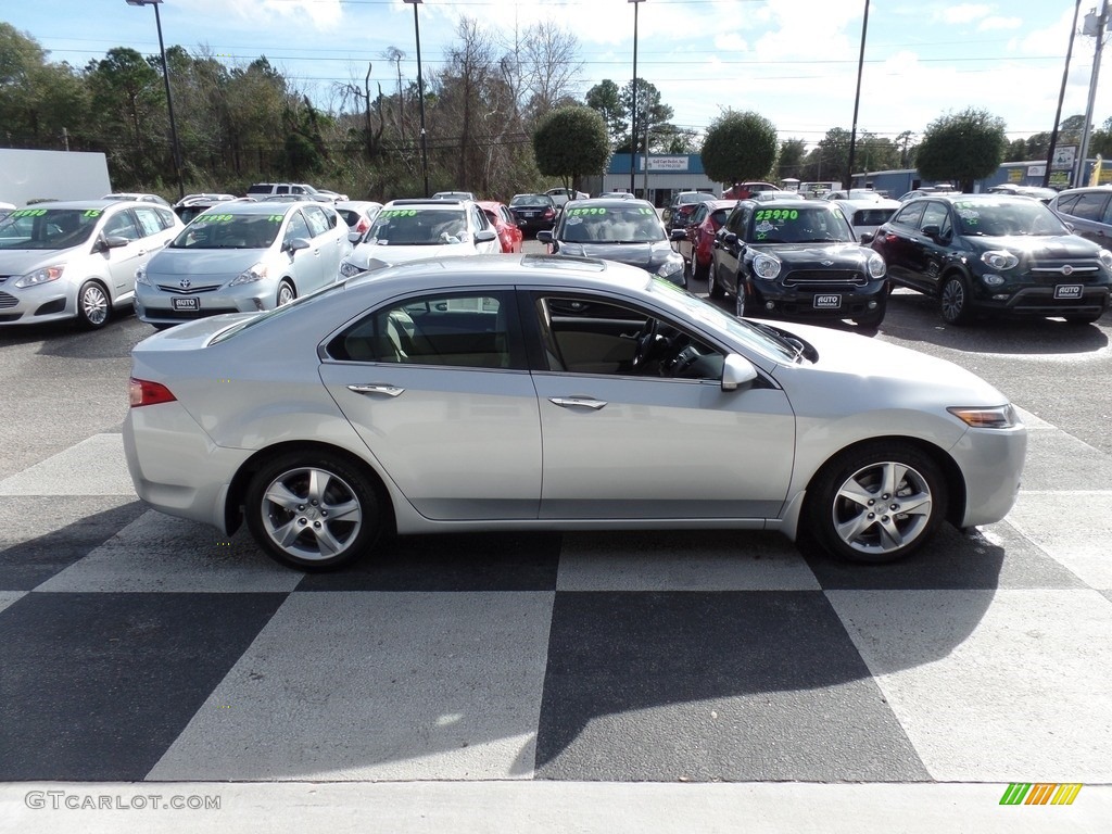 2012 TSX Sedan - Forged Silver Metallic / Taupe photo #3