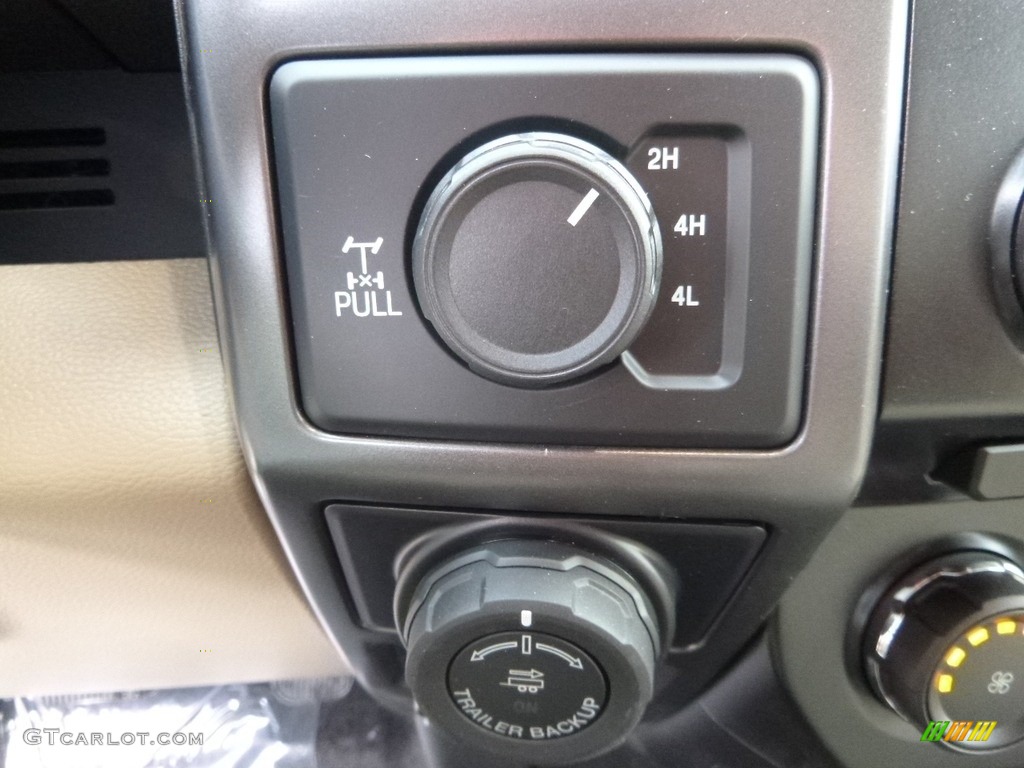 2017 F150 XLT SuperCab 4x4 - White Gold / Light Camel photo #16