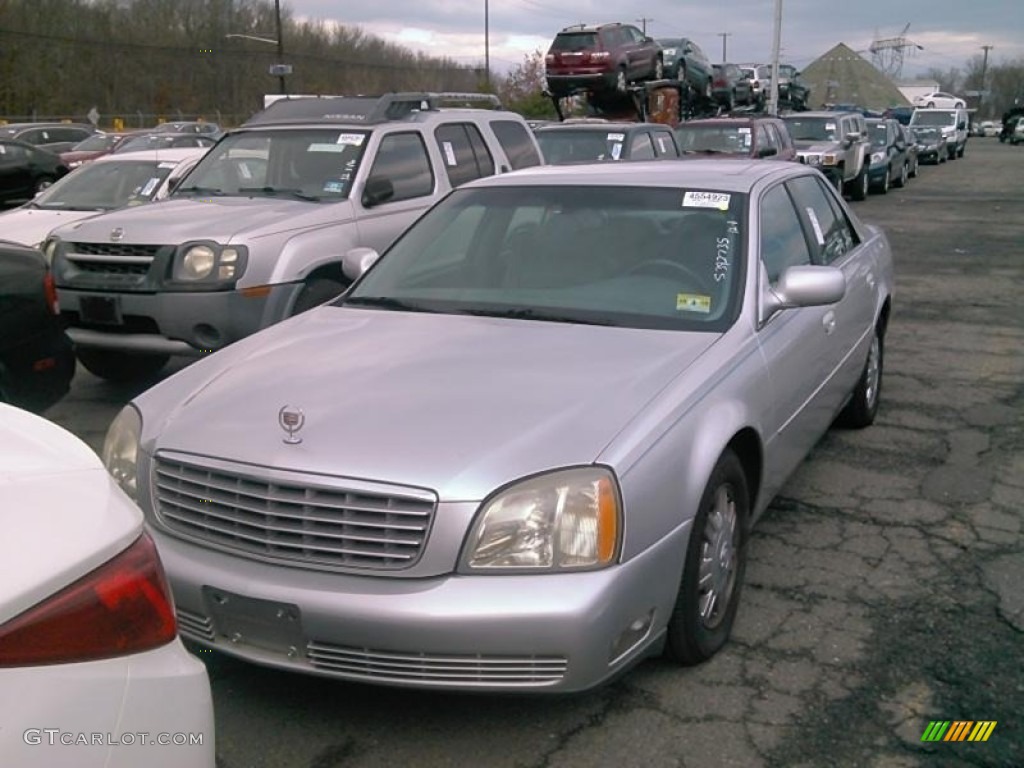 2003 DeVille Sedan - Sterling Silver / Dark Gray photo #1