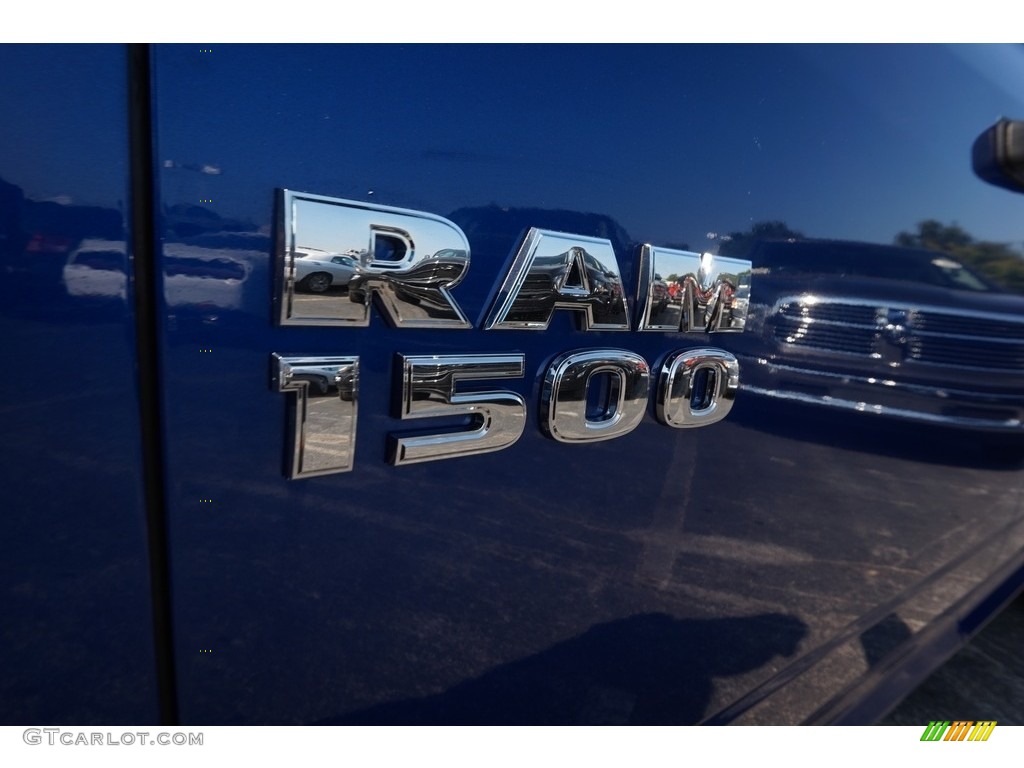 2017 1500 Express Quad Cab - Blue Streak Pearl / Black/Diesel Gray photo #3