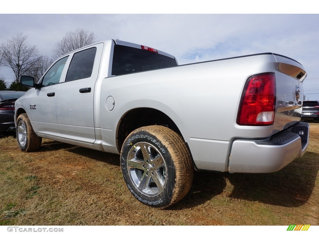 2017 1500 Express Crew Cab - Bright Silver Metallic / Black/Diesel Gray photo #2