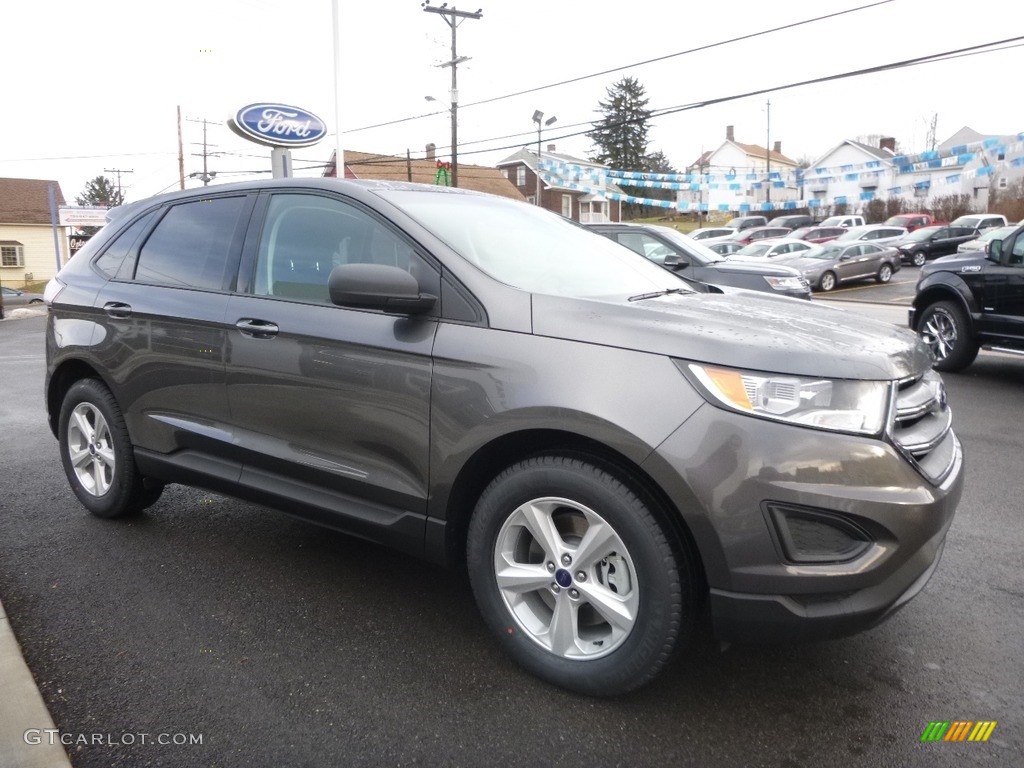 Magnetic Metallic 2017 Ford Edge SE AWD Exterior Photo #118042446