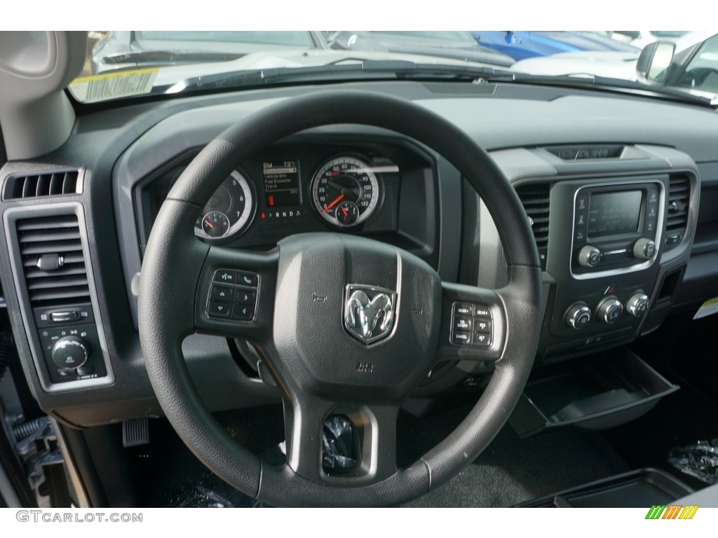 2017 1500 Express Crew Cab - Bright Silver Metallic / Black/Diesel Gray photo #6