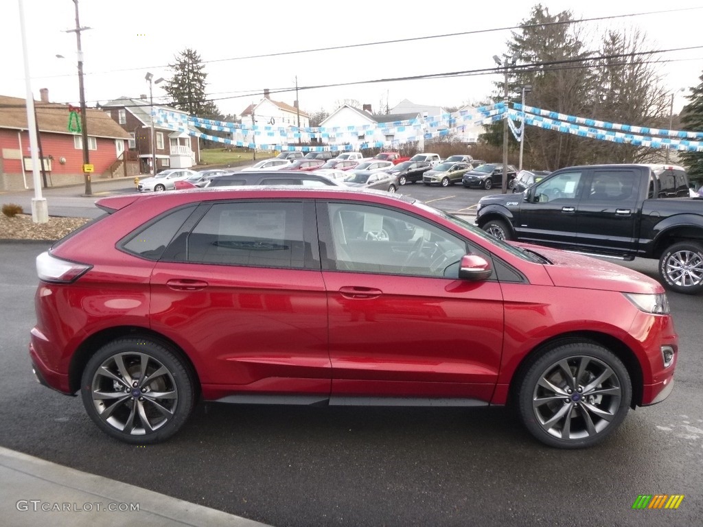 Ruby Red Metallic 2017 Ford Edge Sport AWD Exterior Photo #118042980