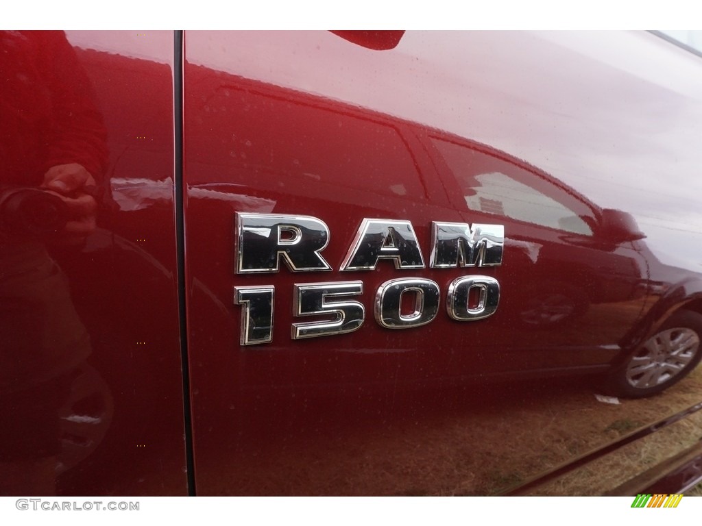 2017 1500 Express Regular Cab - Delmonico Red Pearl / Black/Diesel Gray photo #4