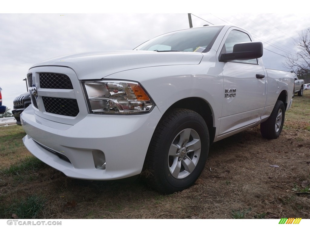 2017 1500 Express Regular Cab - Bright White / Black/Diesel Gray photo #1