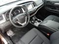 Black Interior Photo for 2017 Toyota Highlander #118043794