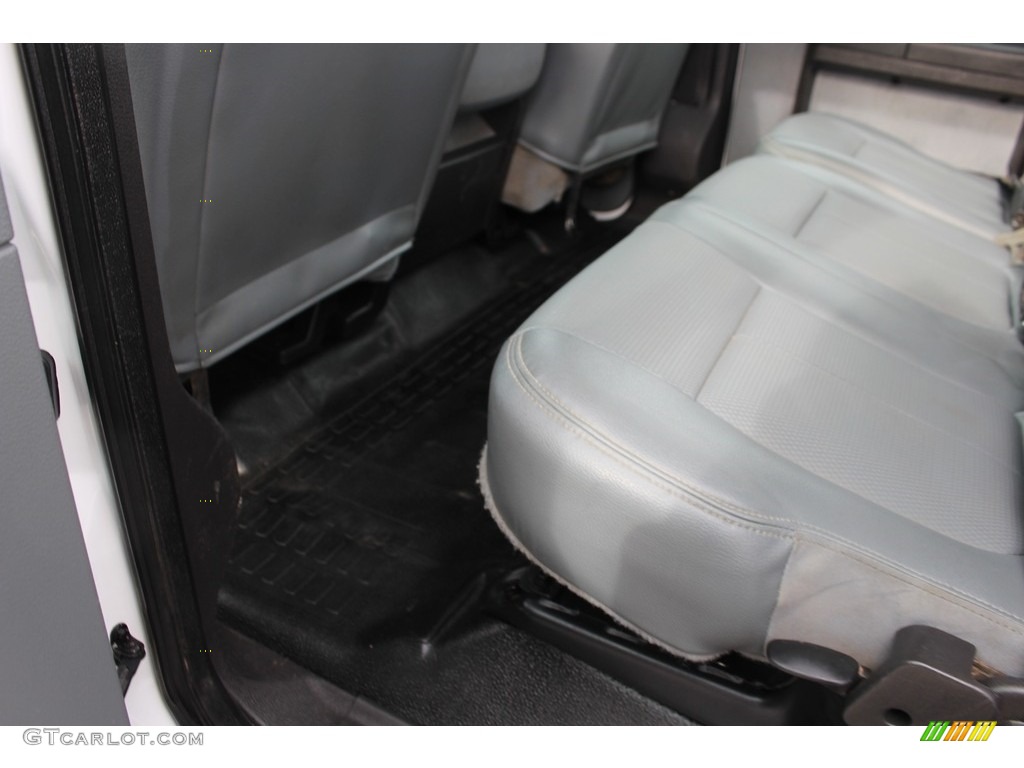 2014 F250 Super Duty XL Crew Cab 4x4 - Oxford White / Steel photo #20