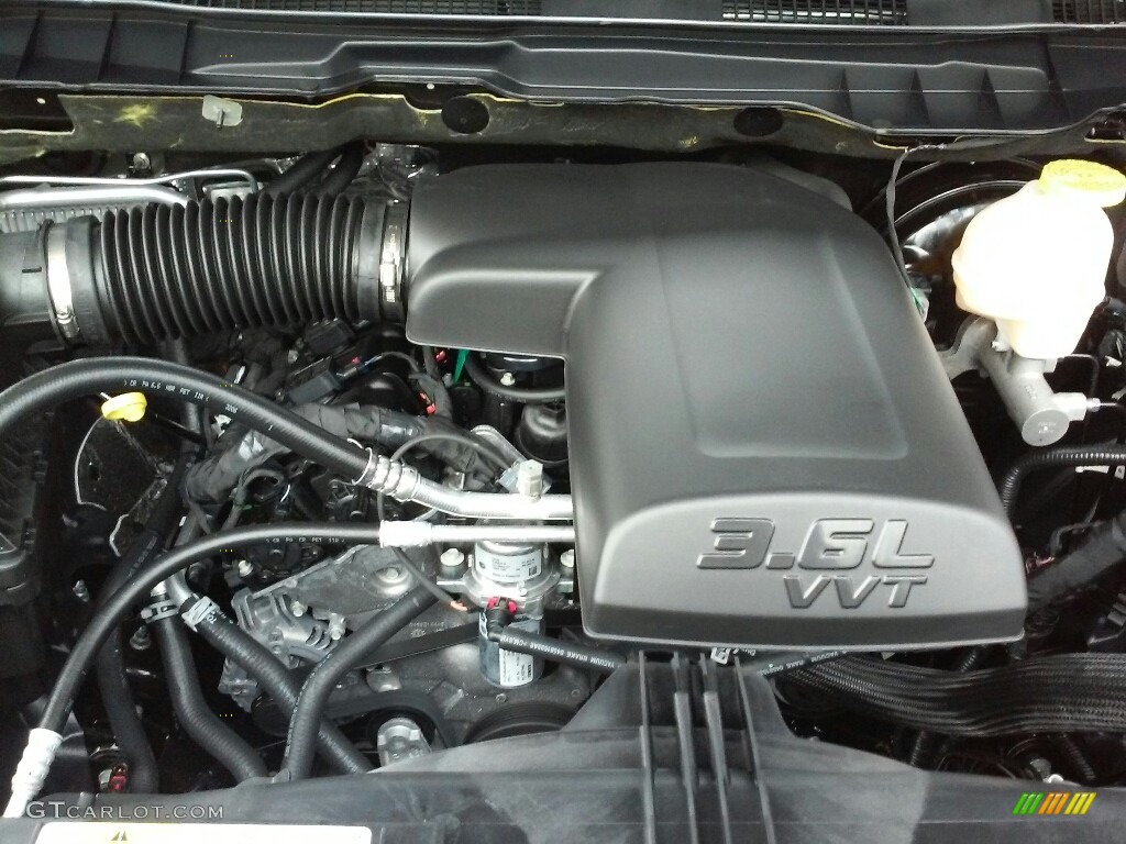 2017 Ram 1500 Laramie Quad Cab 4x4 3.6 Liter DOHC 24-Valve VVT Pentastar V6 Engine Photo #118044573