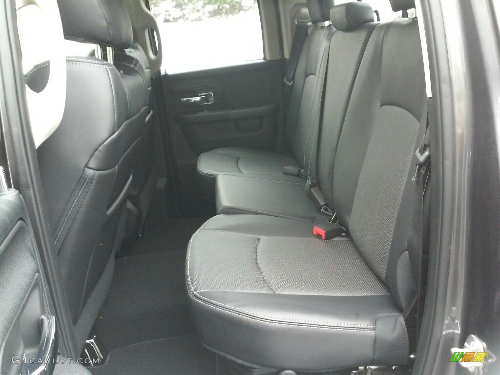 2017 Ram 1500 Laramie Quad Cab 4x4 Rear Seat Photo #118044960