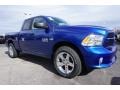 2017 Blue Streak Pearl Ram 1500 Express Quad Cab 4x4  photo #4