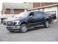 2017 Shadow Black Ford F150 XLT SuperCrew 4x4  photo #1