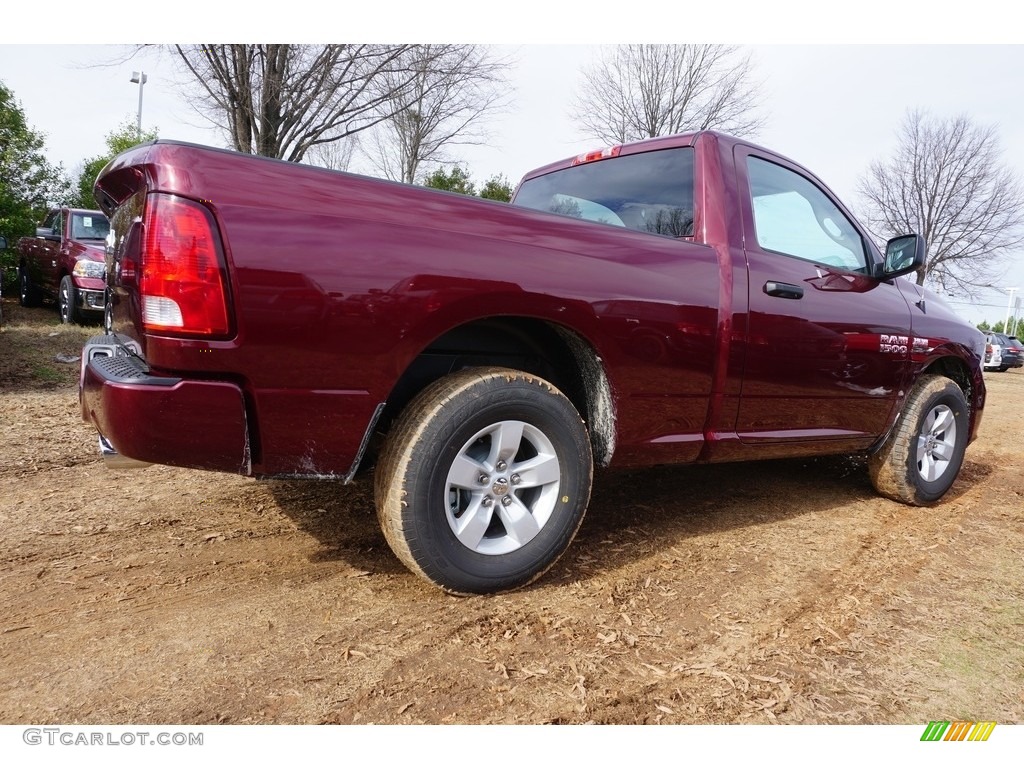 2017 1500 Express Regular Cab - Delmonico Red Pearl / Black/Diesel Gray photo #3