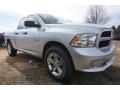 2017 Bright Silver Metallic Ram 1500 Express Quad Cab 4x4  photo #4