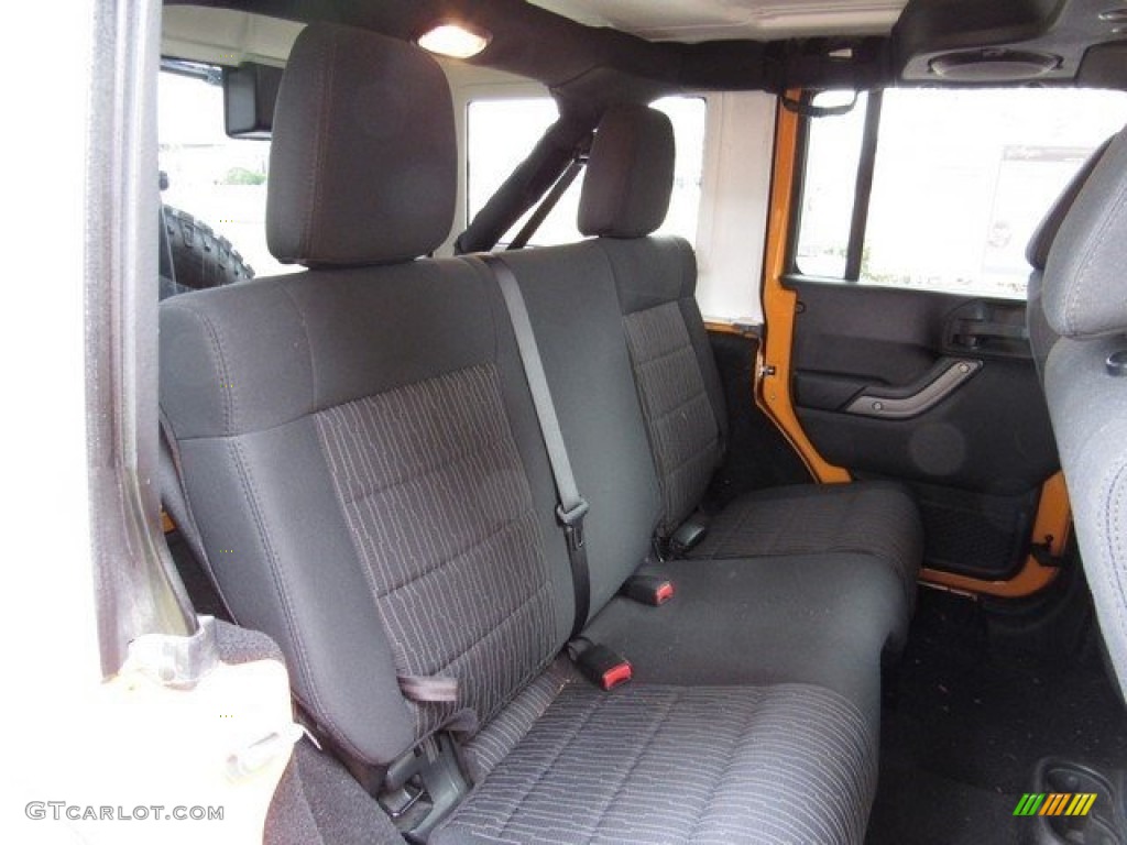 2012 Wrangler Unlimited Sport 4x4 - Crush Orange / Black photo #16