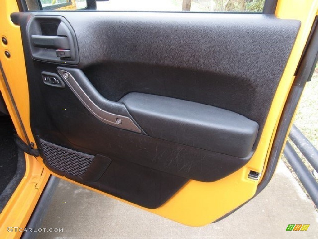 2012 Wrangler Unlimited Sport 4x4 - Crush Orange / Black photo #17