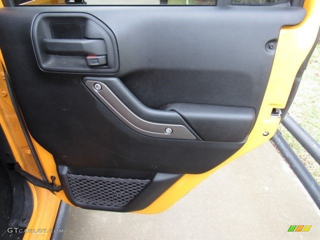 2012 Wrangler Unlimited Sport 4x4 - Crush Orange / Black photo #18