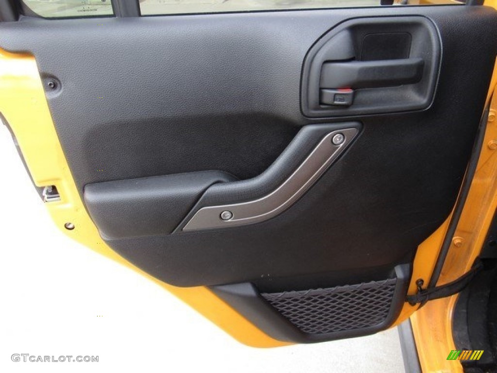 2012 Wrangler Unlimited Sport 4x4 - Crush Orange / Black photo #19