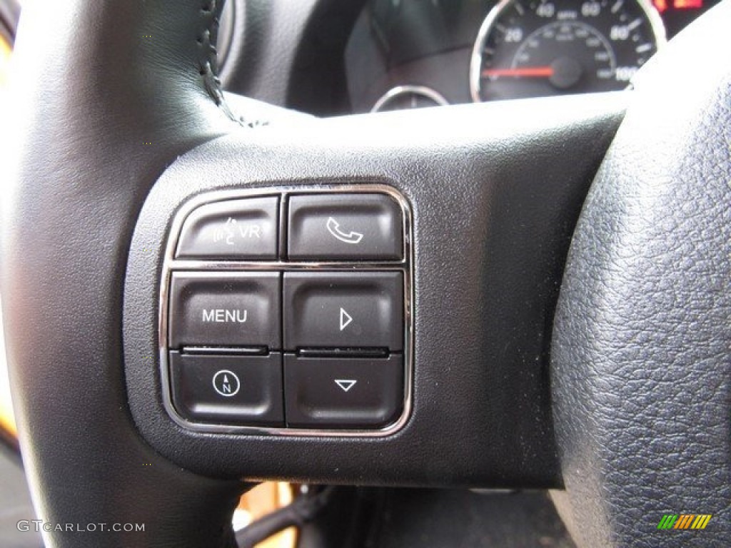 2012 Wrangler Unlimited Sport 4x4 - Crush Orange / Black photo #21